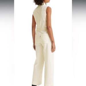 Levi's Women's Light Cream Overalls
